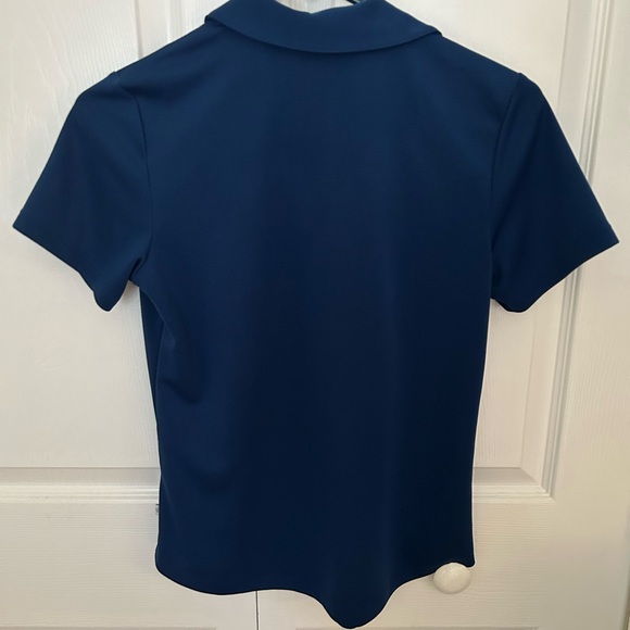 Lady Hagan Women’s Golf Polo Small Navy Blue - Picture 3 of 3
